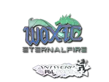 Sticker | woxic (Holo) | Antwerp 2022