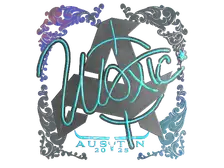 Sticker | woxic (Holo) | Austin 2025