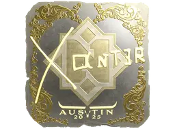 Sticker | Xant3r (Gold) | Austin 2025