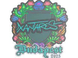 Sticker | XANTARES (Embroidered) | Budapest 2025