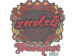 Sticker | xerolte | Budapest 2025