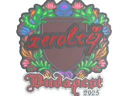 Sticker | xerolte (Embroidered) | Budapest 2025