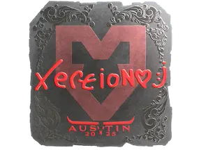 Sticker | xertioN (Foil) | Austin 2025