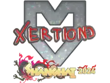 Sticker | xertioN (Glitter) | Shanghai 2024