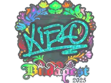 Sticker | xiELO (Holo) | Budapest 2025
