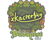 Sticker | xKacpersky | Budapest 2025