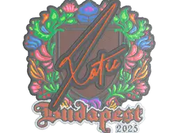 Sticker | XotiC (Embroidered) | Budapest 2025