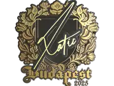 Sticker | XotiC (Gold) | Budapest 2025