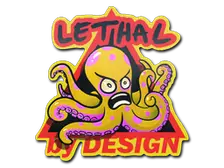 Sticker | Yellow Lethal