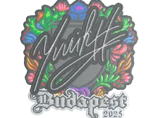 Sticker | yuurih (Embroidered) | Budapest 2025