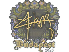 Sticker | z4KR | Budapest 2025