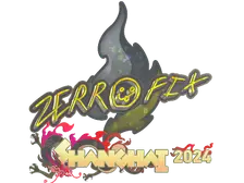Sticker | zeRRoFIX (Glitter) | Shanghai 2024