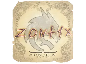 Sticker | zont1x | Austin 2025