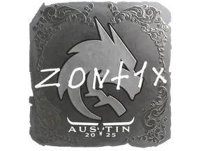 Sticker | zont1x (Foil) | Austin 2025