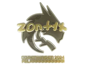 Sticker | zont1x (Gold) | Copenhagen 2024