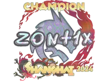 Sticker | zont1x (Holo, Champion) | Shanghai 2024