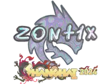 Sticker | zont1x (Holo) | Shanghai 2024