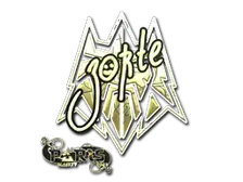 Sticker | zorte (Gold) | Paris 2023