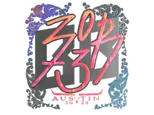 Sticker | zorte (Holo) | Austin 2025