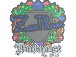 Sticker | ztr (Embroidered) | Budapest 2025