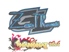 Sticker | ztr (Glitter) | Shanghai 2024