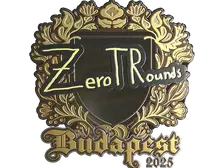 Sticker | ztr (Gold) | Budapest 2025