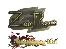 Sticker | ztr (Gold) | Shanghai 2024