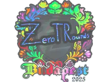 Sticker | ztr (Holo) | Budapest 2025
