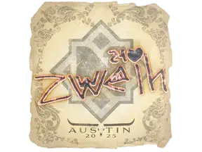 Sticker | zweih | Austin 2025