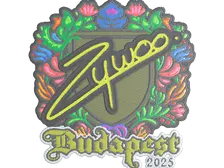 Sticker | ZywOo (Embroidered) | Budapest 2025