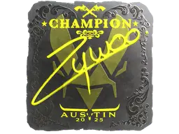 Sticker | ZywOo (Foil, Champion) | Austin 2025