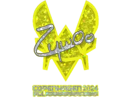 Sticker | ZywOo (Glitter) | Copenhagen 2024
