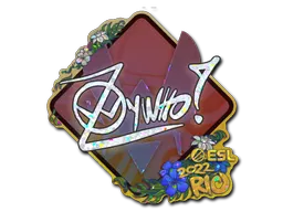 Sticker | ZywOo (Glitter) | Rio 2022