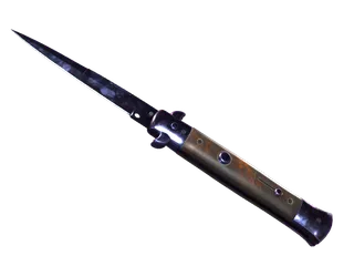 ★ Stiletto Knife | Doppler Black Pearl